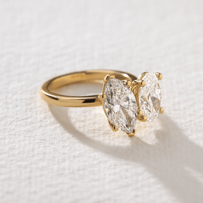 Solitaire-Oval Lab Grown Diamond Engagement Ring