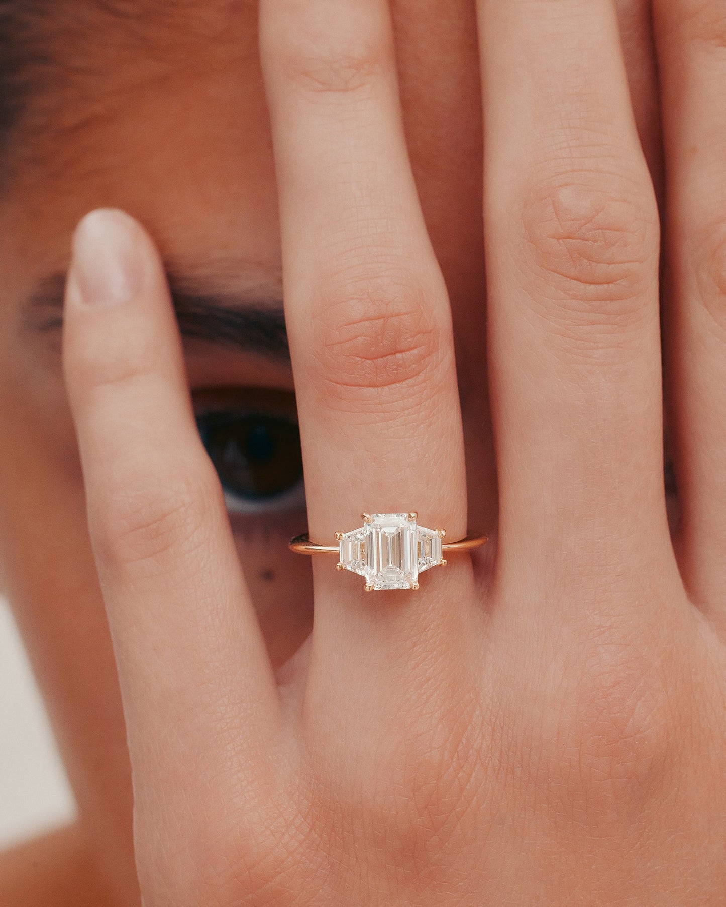 Solitaire-Oval Lab Grown Diamond Engagement Ring