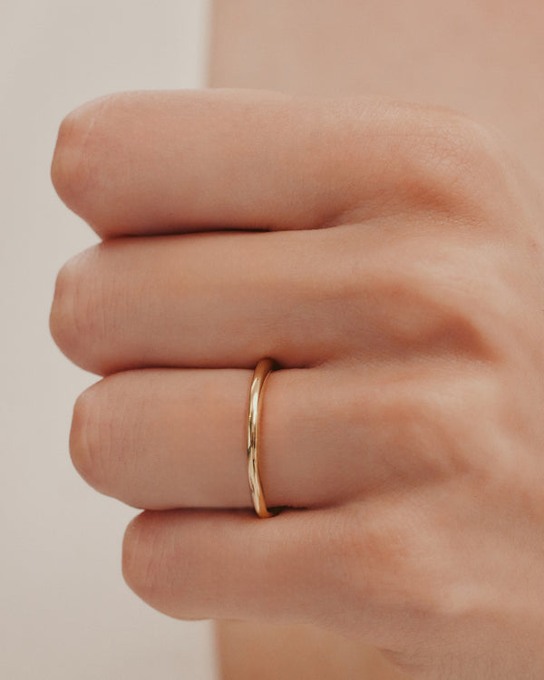Plain-Lab Grown Diamond Wedding Band