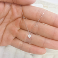 Load image into Gallery viewer, Star-Shaped 0.05 TCW Round Lab-Grown Diamond Necklace
