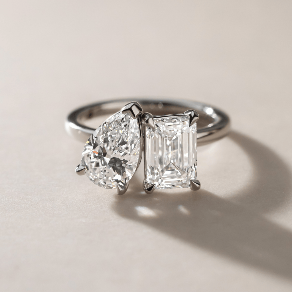 Solitaire-Oval Lab Grown Diamond Engagement Ring