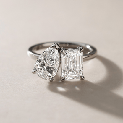 Solitaire-Oval Lab Grown Diamond Engagement Ring