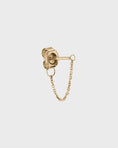 Load image into Gallery viewer, Gold Chain Fold Earring
