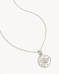 Load image into Gallery viewer, Virgo Zodiac Round Lab-Grown Diamond Pendant Necklace
