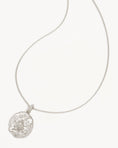 Load image into Gallery viewer, Libra Zodiac Round Diamond Pendant Necklace - Elegant Lab Grown Design
