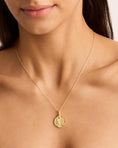 Load image into Gallery viewer, Ethereal Aquarius 0.10 TCW Round Lab-Grown Diamond Zodiac Necklace
