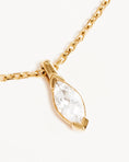 Load image into Gallery viewer, Radiant 0.26 CT Marquise Lab-Grown Diamond Solitaire Necklace
