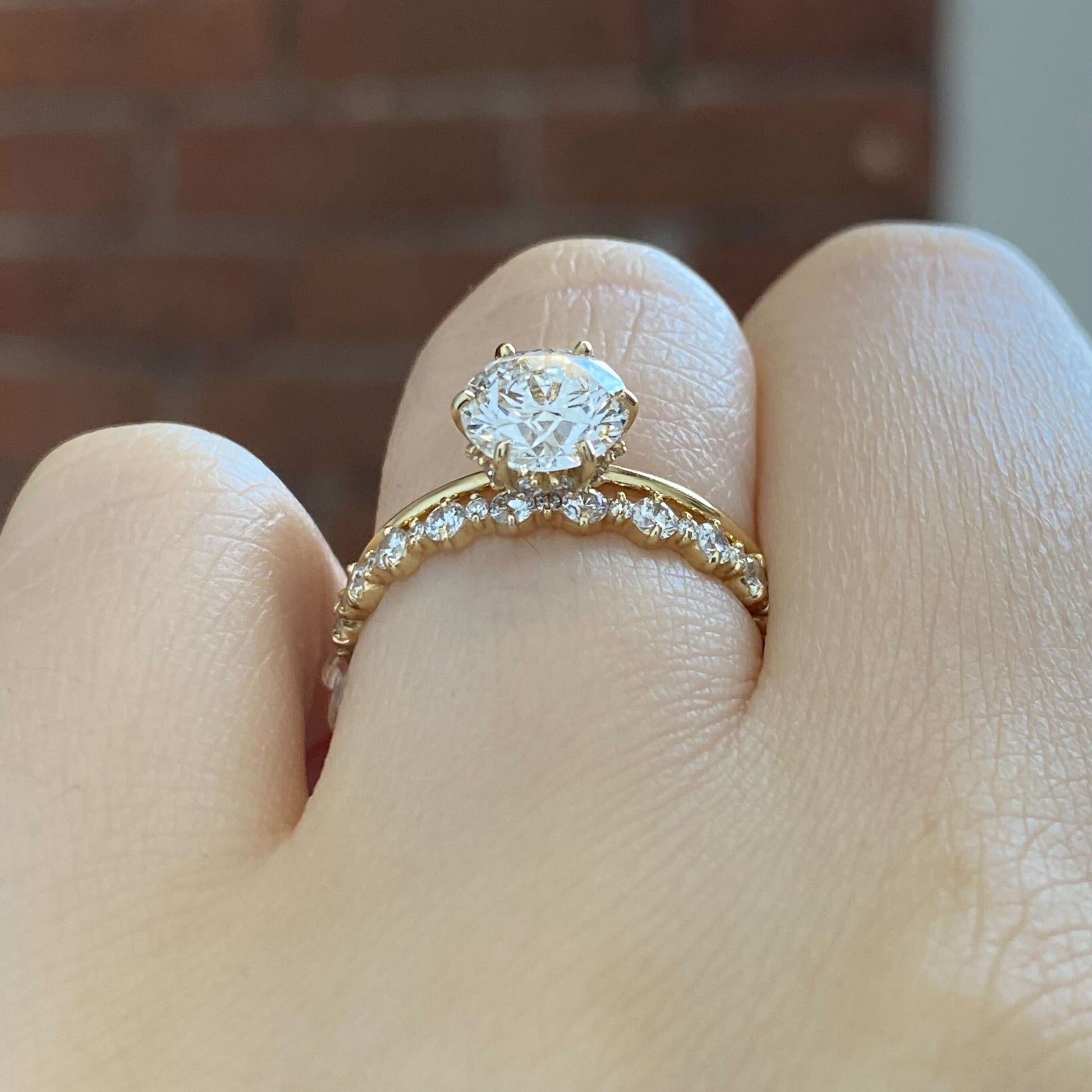 Solitaire-Oval Lab Grown Diamond Engagement Ring