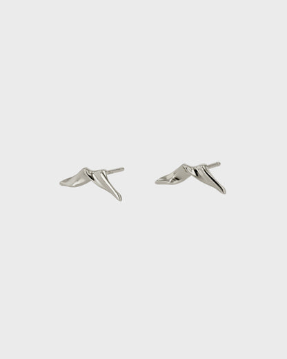 Ocean-Inspired Kelp Twist Stud Earrings 1