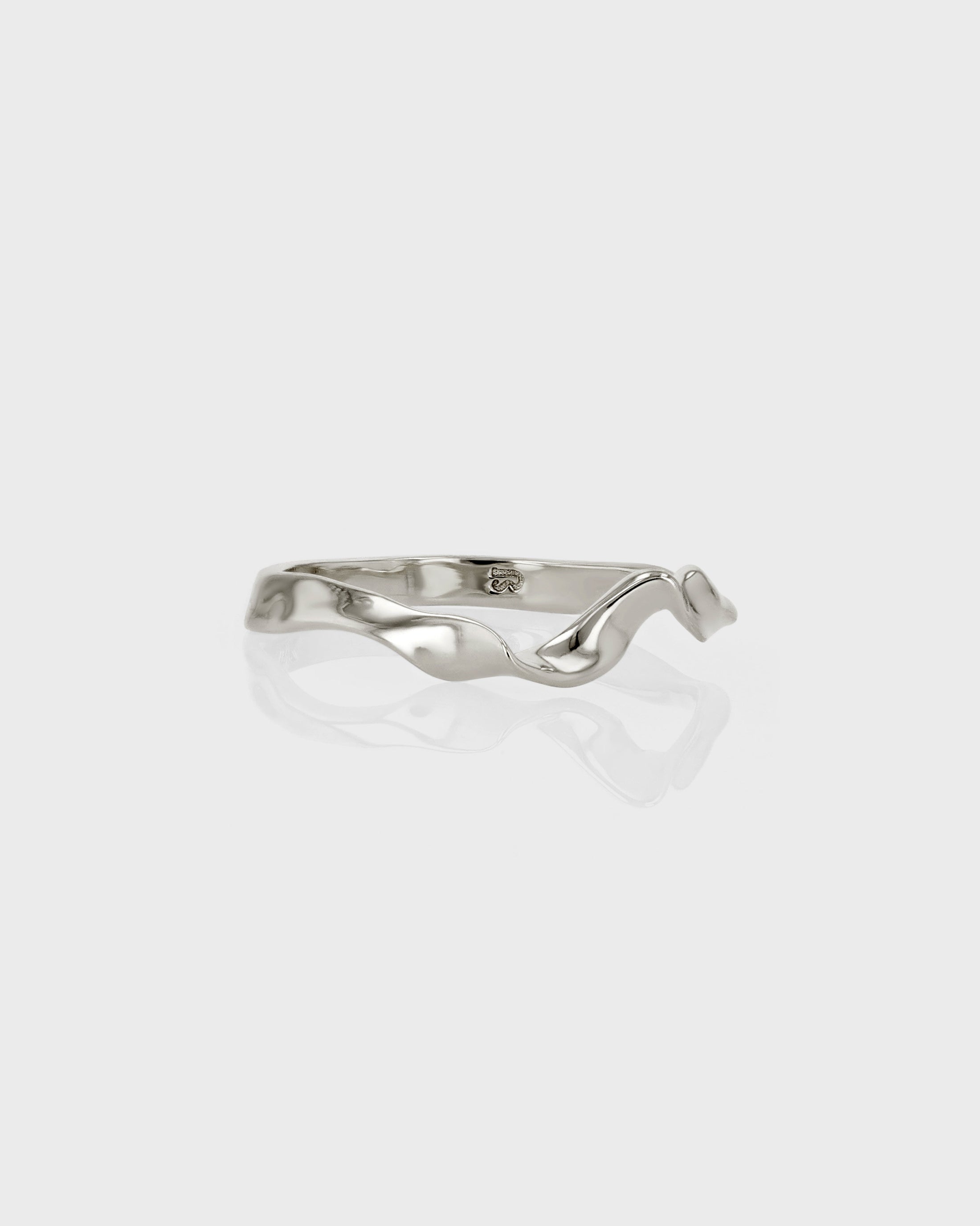 Simple Folded Wedding Band 3