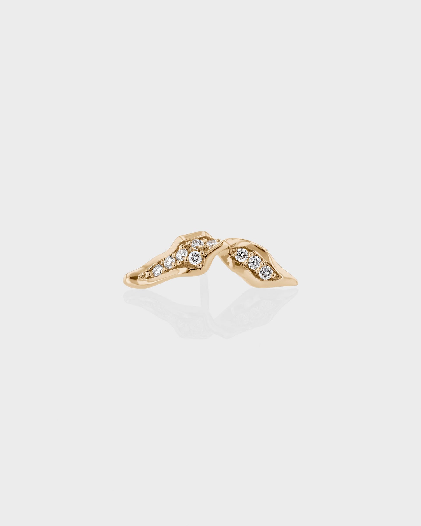 Elegant 0.04 TCW Round Lab Grown Diamond Studs Earrings 3