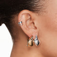 Load image into Gallery viewer, Gold Sculpted Earrings
