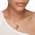 Load image into Gallery viewer, Golden Teardrop Elegance Necklace
