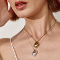 Load image into Gallery viewer, Golden Teardrop Elegance Necklace
