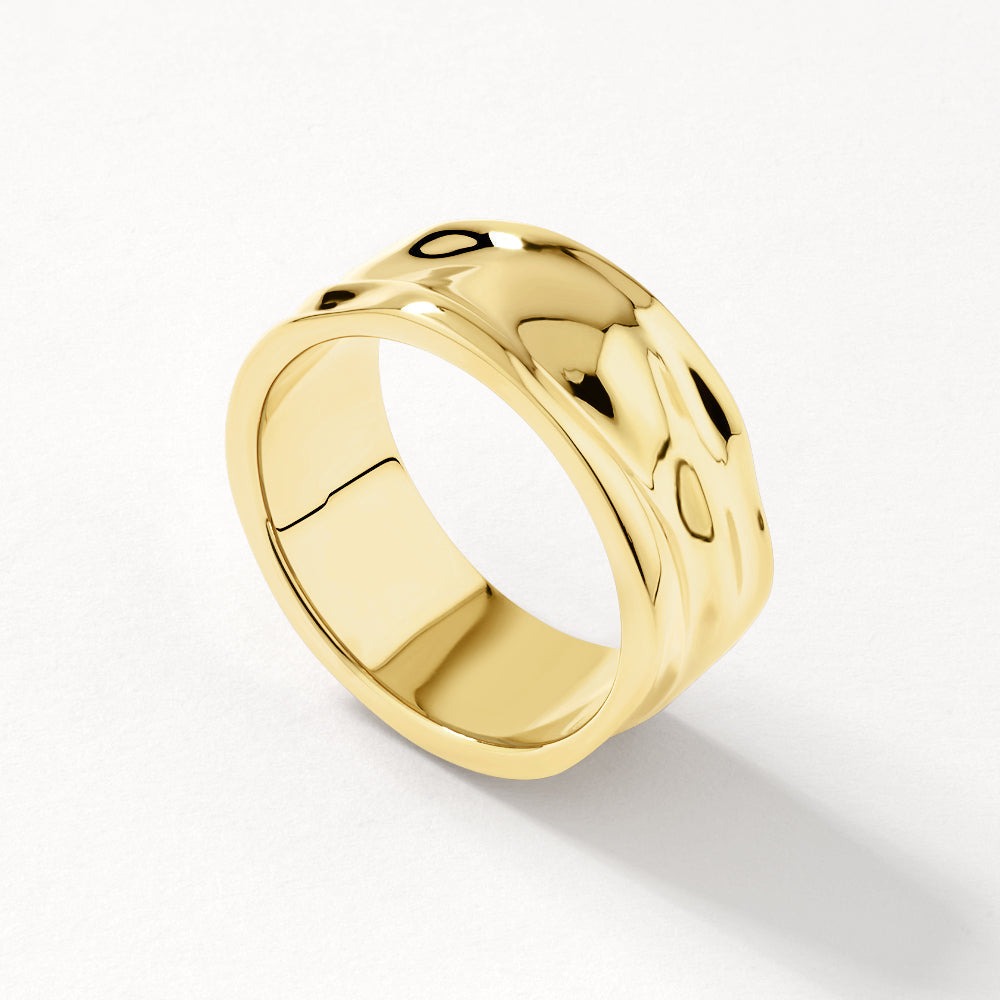 Uneven Shaped Wedding Band 4