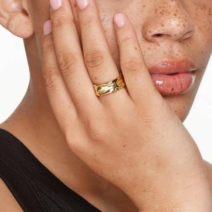 Uneven Shaped Wedding Band 5