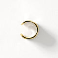 Load image into Gallery viewer, Sculpted Gold Ear Cuff - Bold Hammered Design 4
