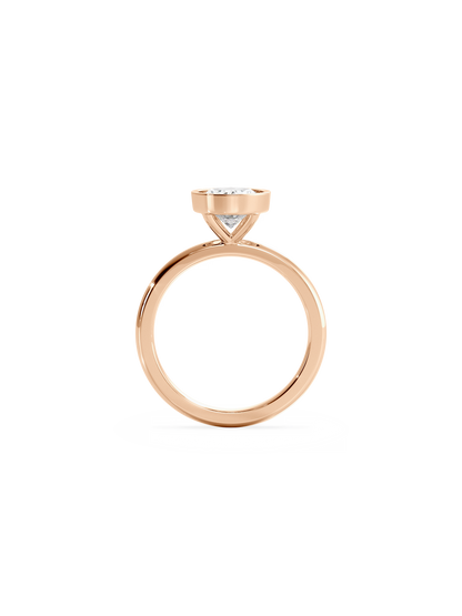 Solitaire-Oval Lab Grown Diamond Engagement Ring