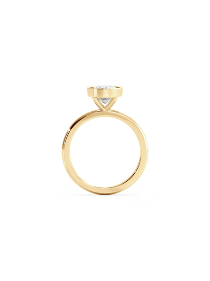 Solitaire-Oval Lab Grown Diamond Engagement Ring