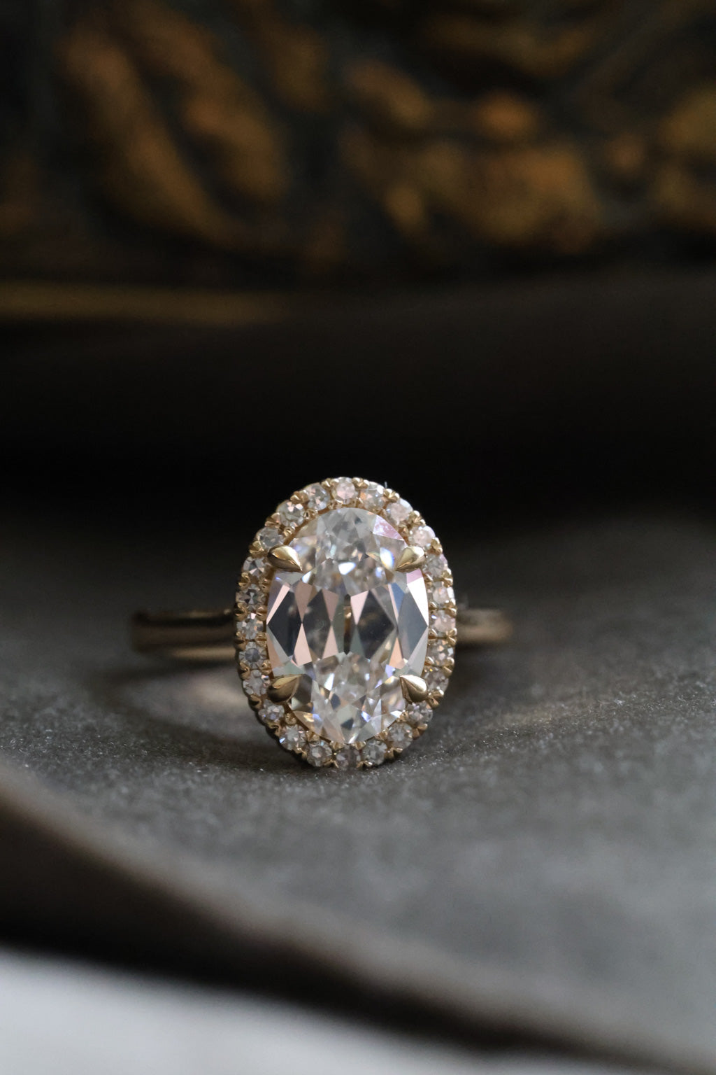 Solitaire Cathedral- 1.8 CT Cushion Lab Grown Diamond Wedding Band