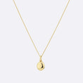 Load image into Gallery viewer, Personalized Gold Oval Locket Necklace
