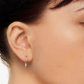 Load image into Gallery viewer, Elegant Gold Oval Hoop Earrings
