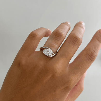 Solitaire-Oval Lab Grown Diamond Engagement Ring