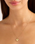 Load image into Gallery viewer, Radiant 0.05 TCW Round Lab-Grown Diamond Heart Pendant Necklace
