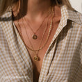 Load image into Gallery viewer, Elegant Gold Paperclip Chain Necklace
