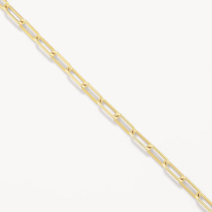Elegant Gold Paperclip Chain Necklaces 7
