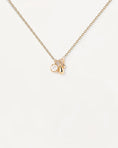 Load image into Gallery viewer, Radiant Lab Grown Round Diamond Solitaire Necklace in Gold
