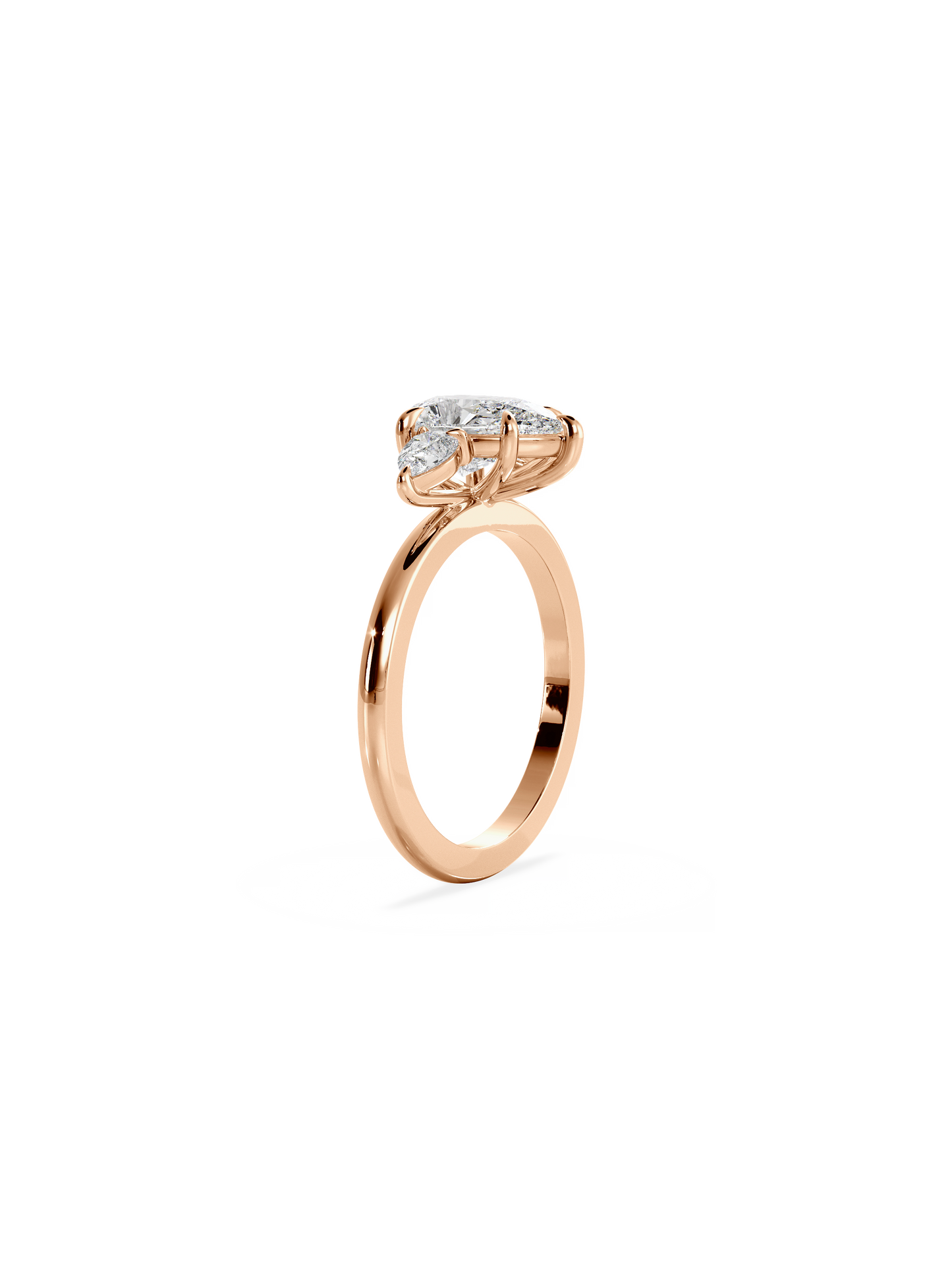 Solitaire-Oval Lab Grown Diamond Engagement Ring