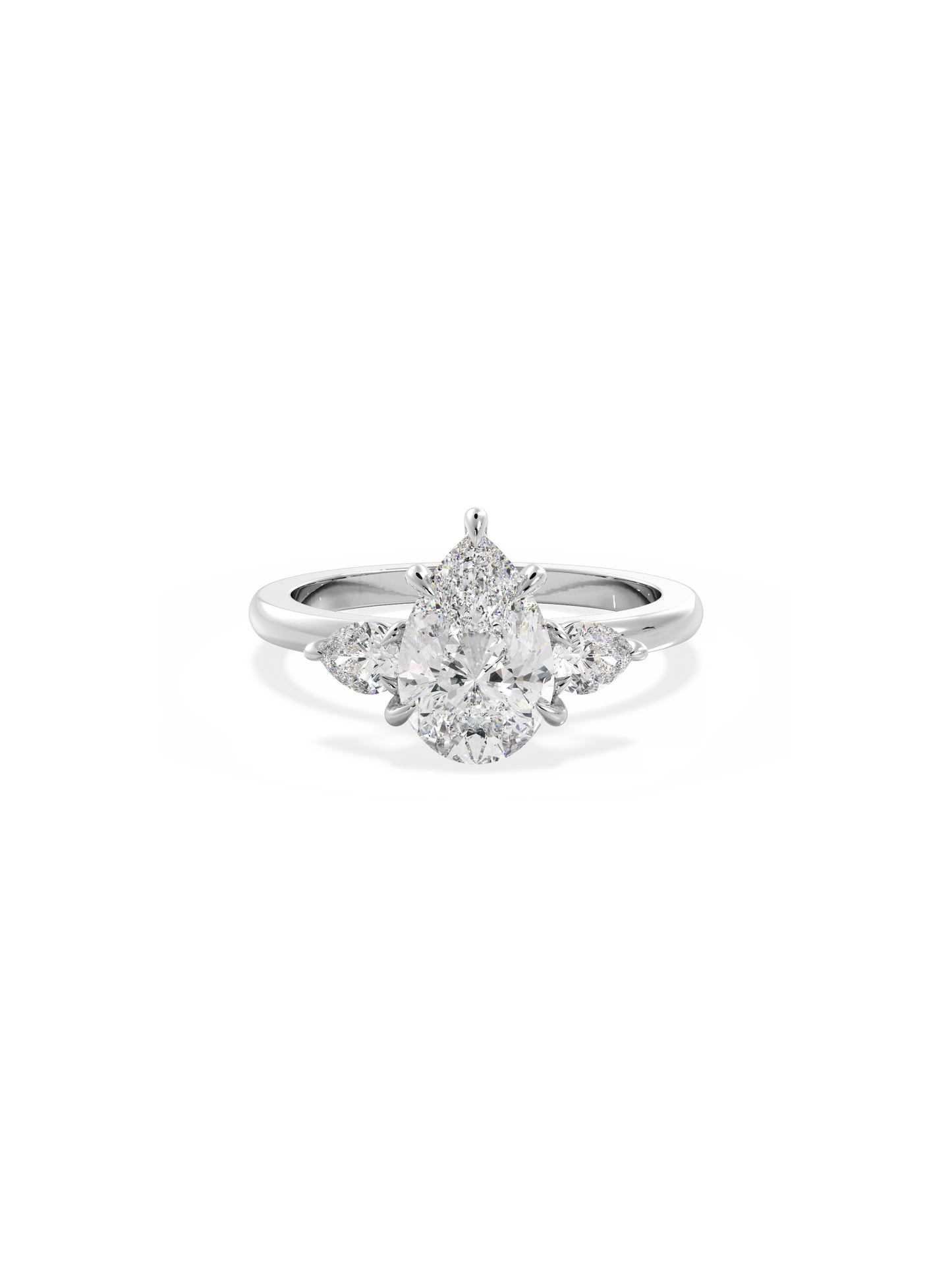 Solitaire-Oval Lab Grown Diamond Engagement Ring
