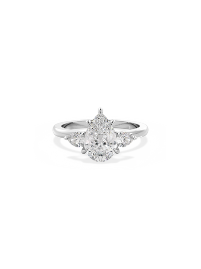 Solitaire-Oval Lab Grown Diamond Engagement Ring