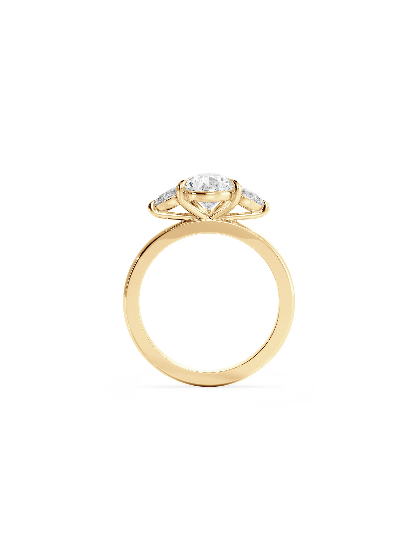 Solitaire-Oval Lab Grown Diamond Engagement Ring