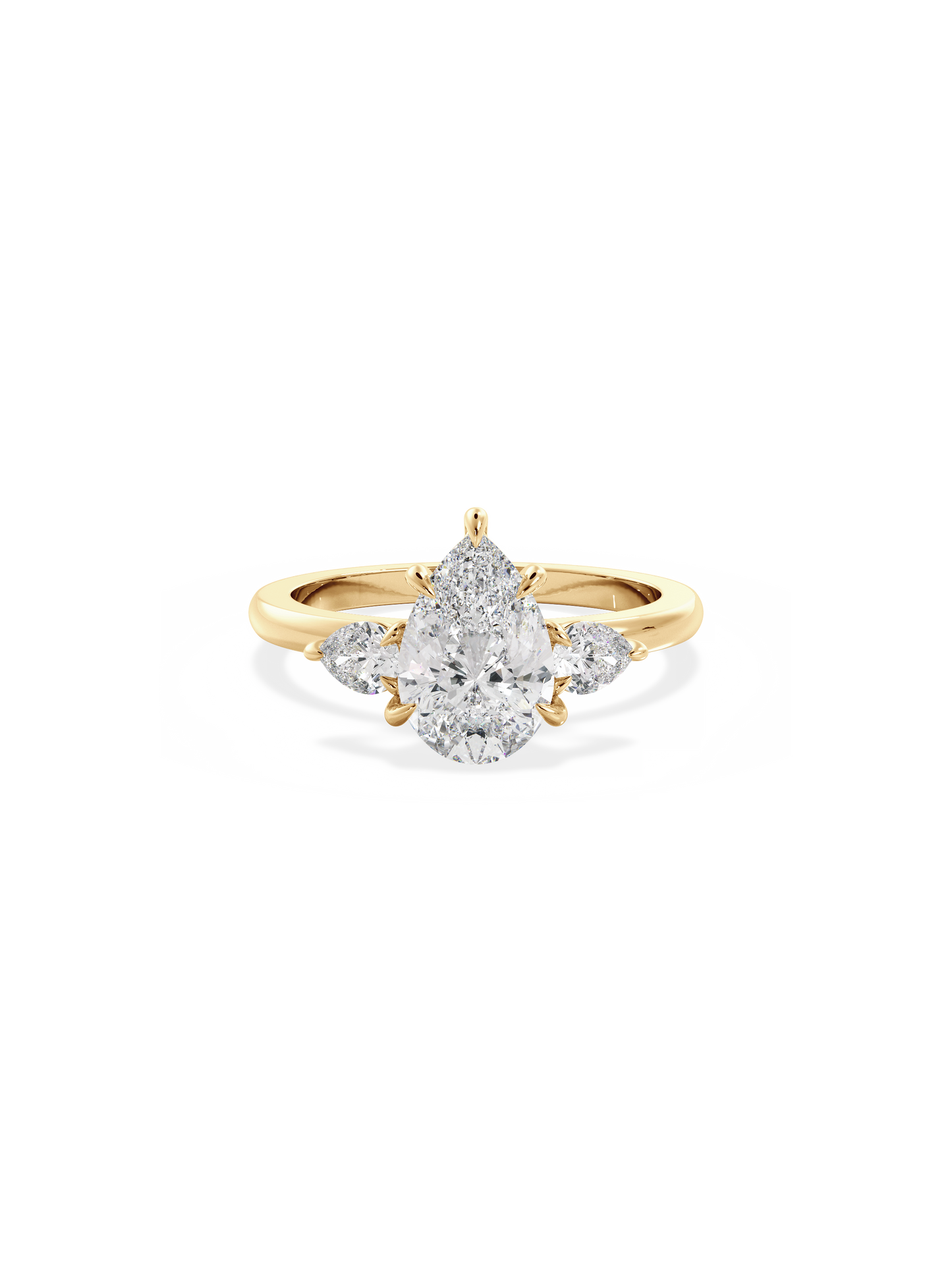 Solitaire-Oval Lab Grown Diamond Engagement Ring