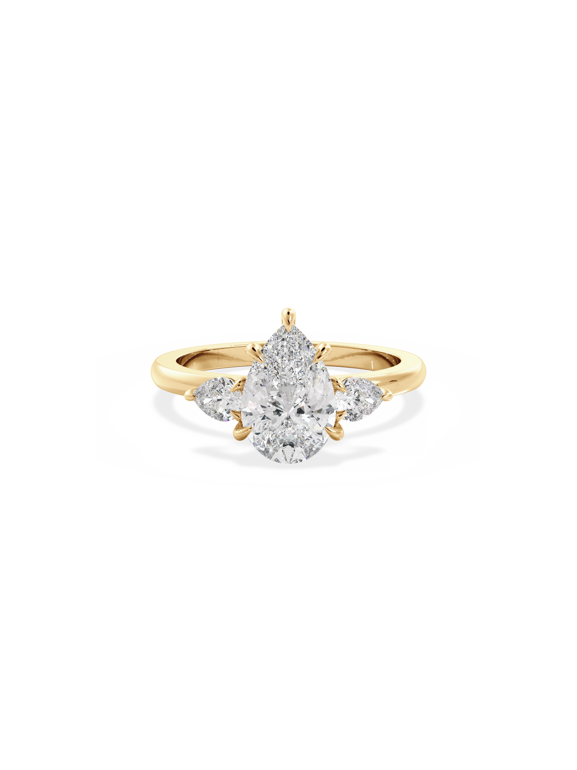 Solitaire-Oval Lab Grown Diamond Engagement Ring
