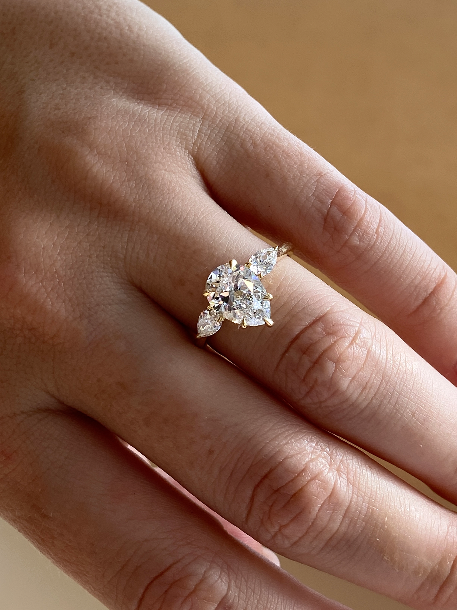 Solitaire-Oval Lab Grown Diamond Engagement Ring
