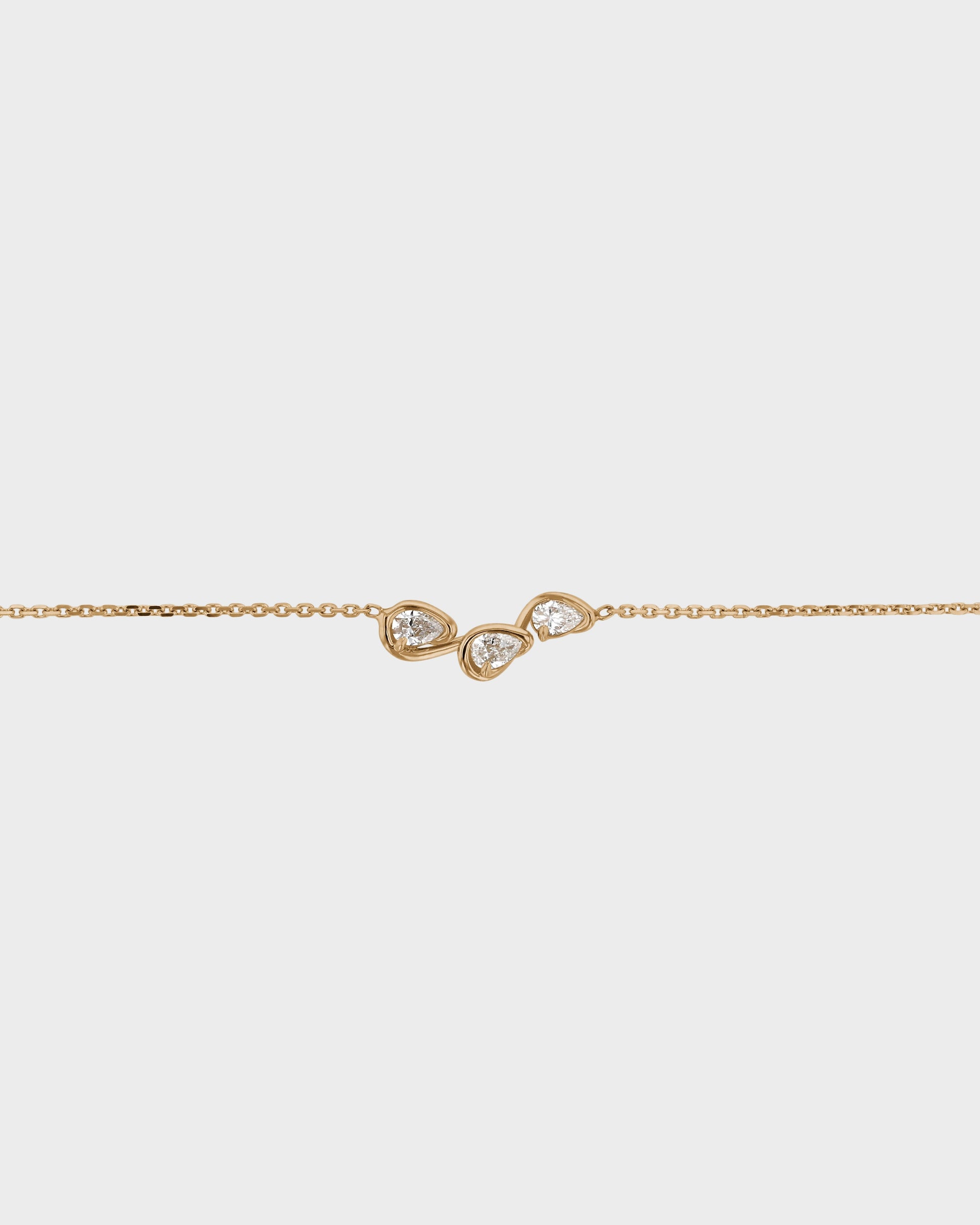 Ethereal Elegance: 0.12 TCW Round Lab-Grown Diamond Bracelet 3