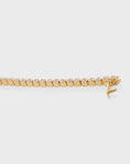 Load image into Gallery viewer, 1 TCW Round Lab-Grown Diamond Tennis Bracelet in Gold
