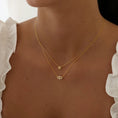 Load image into Gallery viewer, Elegant Silver Initial "A" Pendant Necklace
