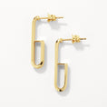 Load image into Gallery viewer, Plain U Shape Hoop Earrings
