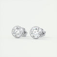 Load image into Gallery viewer, 1.0 TCW Round Lab Grown Diamond Solitaire Studs
