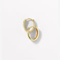 Load image into Gallery viewer, Elegant Gold Huggie Hoop Earrings
