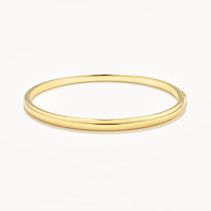 Polished Plain Bangle Bracelets 7