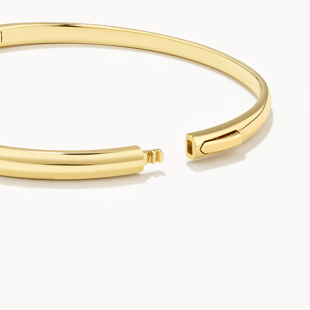 Polished Plain Bangle Bracelets 4