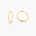 Load image into Gallery viewer, Simple Closed Hoop Earrings
