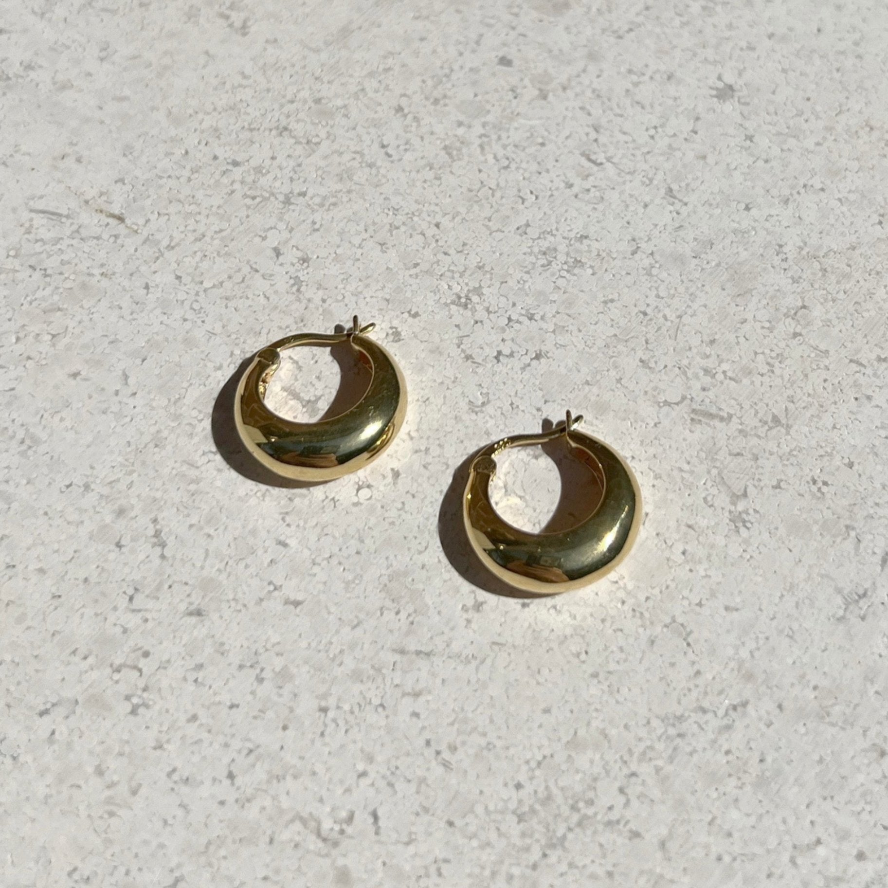 Classic Round Hoop Earrings 4