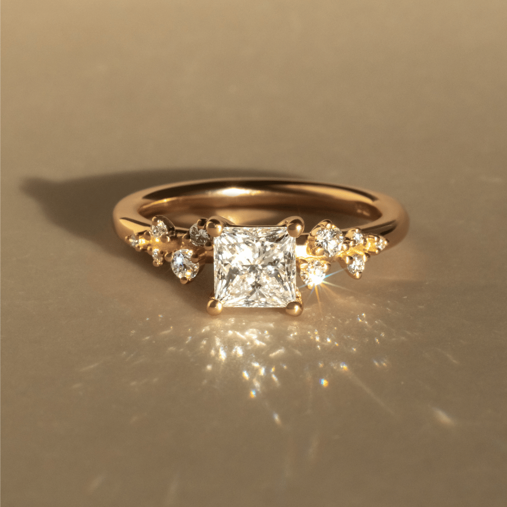Solitaire-Oval Lab Grown Diamond Engagement Ring