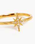 Load image into Gallery viewer, Radiant 1.0CT Starlight Round Lab Grown Diamond Engagement Ring
